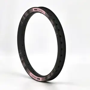 BMX NKBMX 16-дюймовая розовая этикетка без колец из карбона