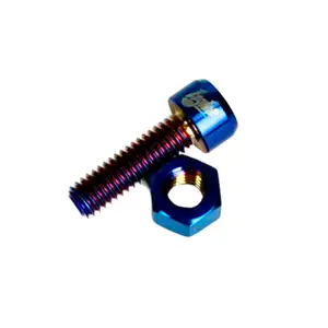 Light Титановый болт с гайкой в подсидельный зажим