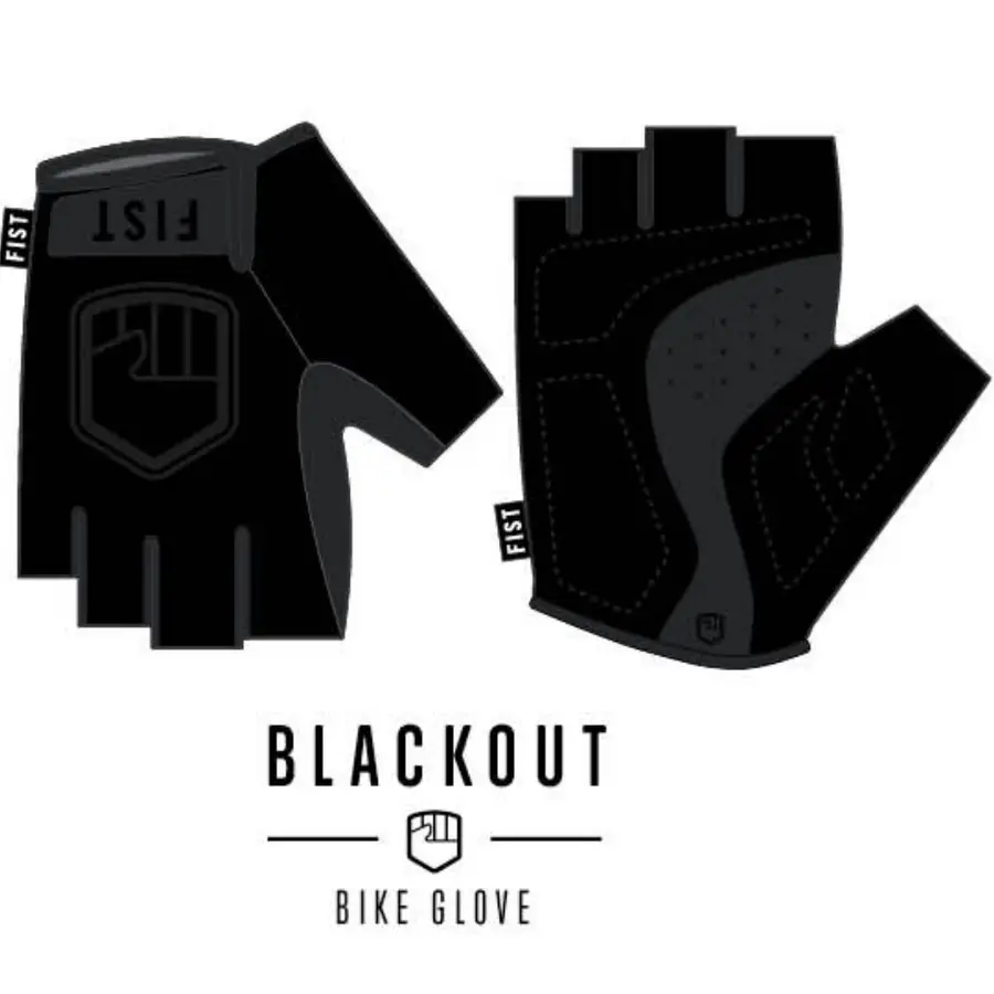 Перчатки FIST Специальное предложение] Взрослые BLACKOUT