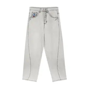 Джинсы Mind Error Slash L Light grey