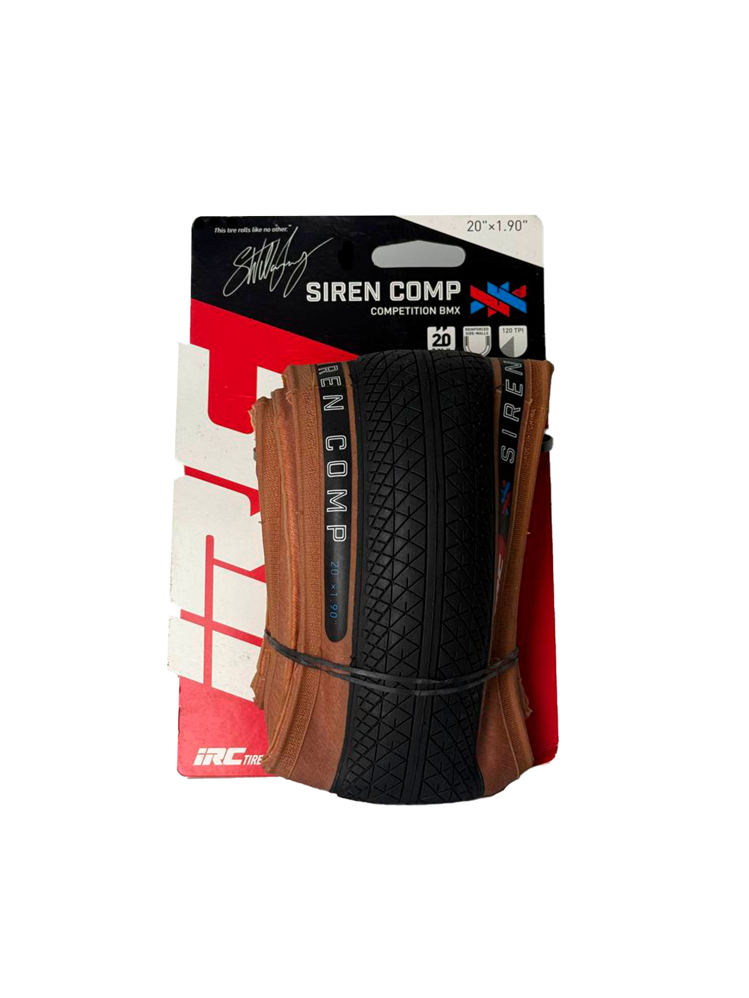 Покрышка IRC Siren Comp Kevlar 20" 1.9 Бежевый