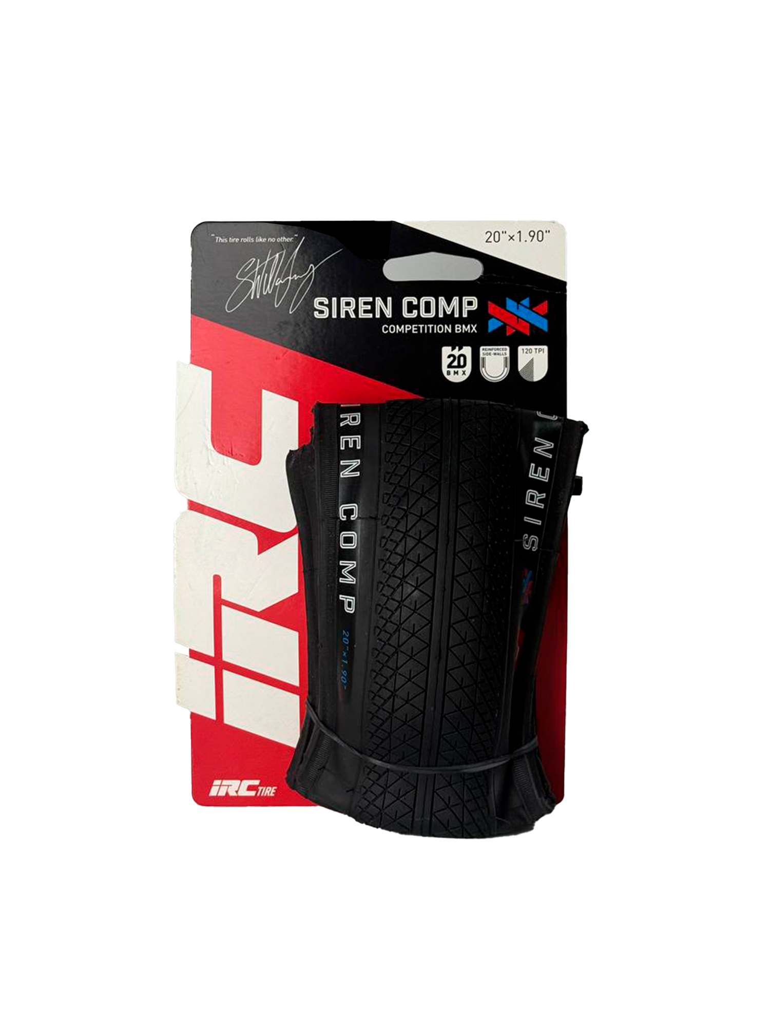 Покрышка IRC Siren Comp Kevlar 20" 1.9 Черный